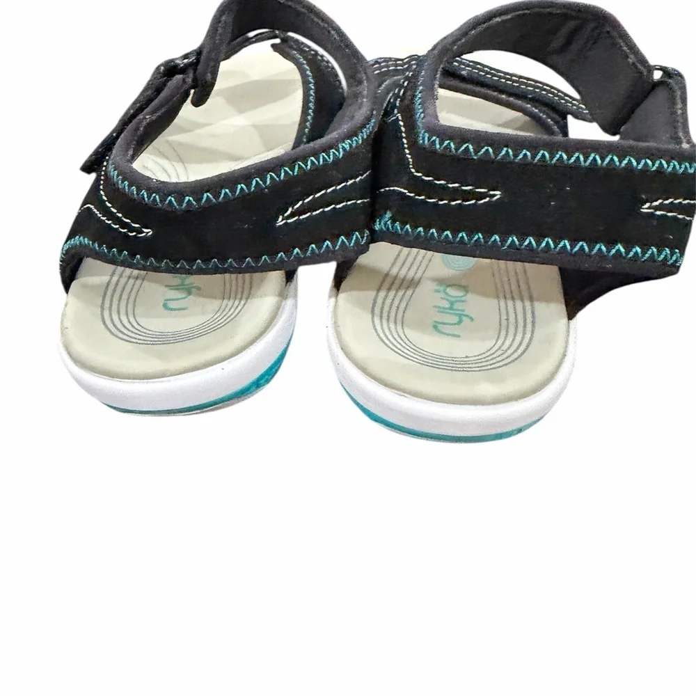 NWOB Ryka Elite Sling back Comfort Walking Sandals Size 7.5 Adjustable Straps